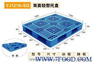 武汉塑料双面重型托盘供应信息及食品科技网合作分析